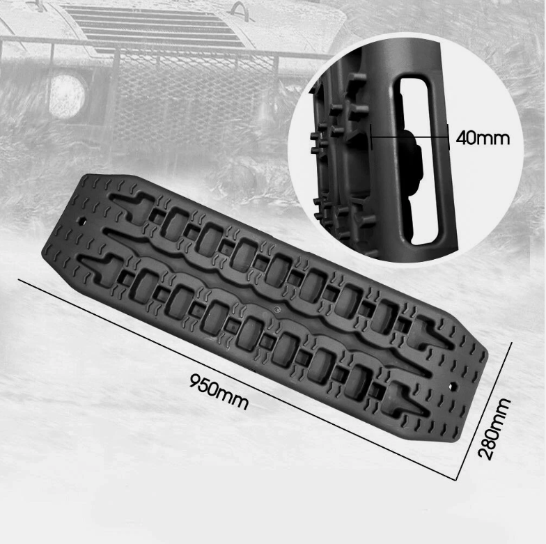 2pc NEW 10T Pair Recovery Tracks Sand Track Sand / Snow / Mud Trax 4WD Blue