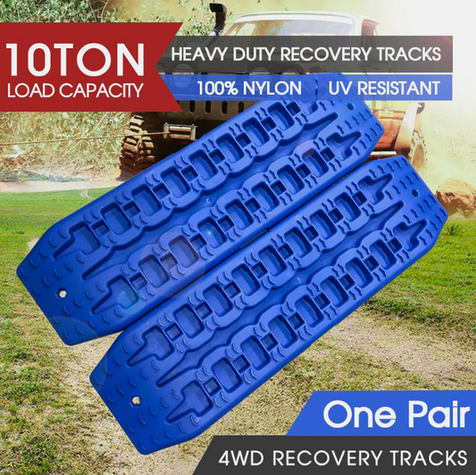 2pc NEW 10T Pair Recovery Tracks Sand Track Sand / Snow / Mud Trax 4WD