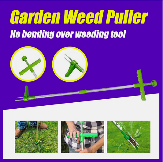 Weed Puller Weeder Twister Twist Pull Garden Lawn Root Killer Remover Tool AU