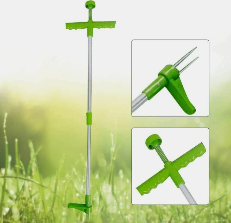 Weed Puller Weeder Twister Twist Pull Garden Lawn Root Killer Remover Tool AU