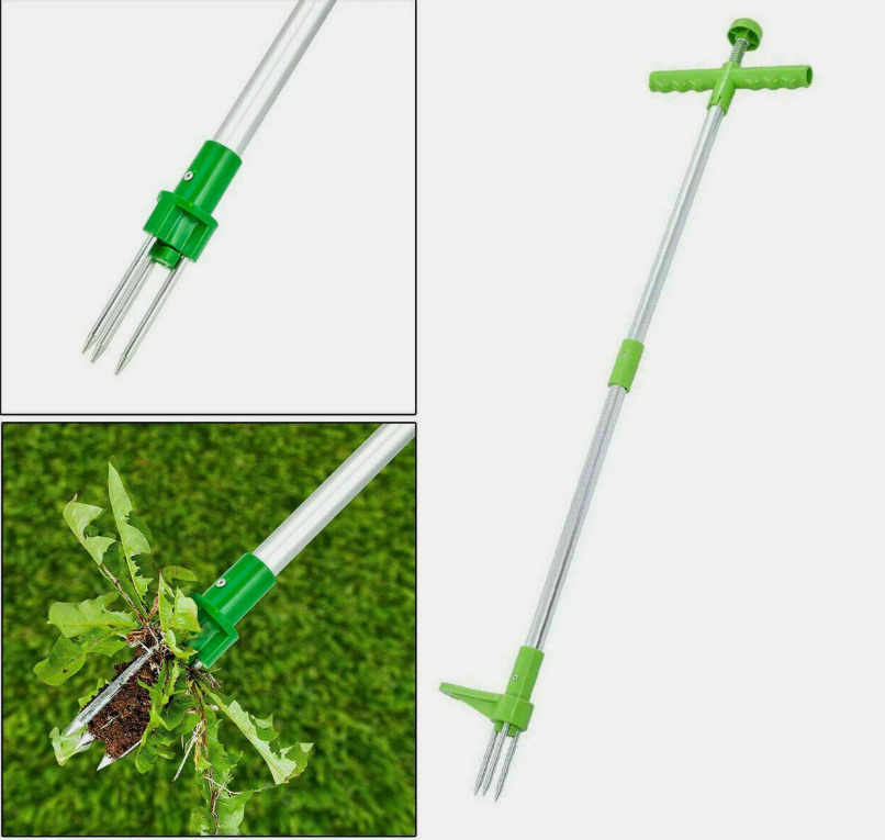 Weed Puller Weeder Twister Twist Pull Garden Lawn Root Killer Remover Tool AU