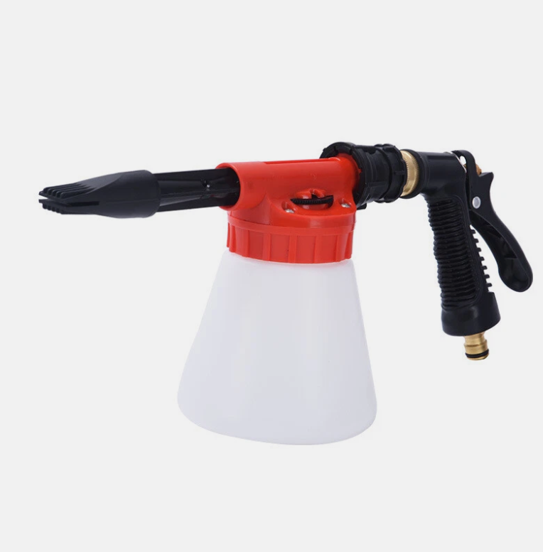 1L Snow Foam Lance Cannon Bottle Soap Gun Sprayer Hose For Car Pressure Washer