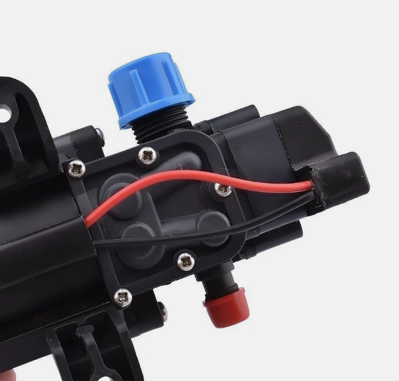 60W 12V 80PSI Water Pump High Pressure 5L/Min Self-Priming Caravan Camping Boat