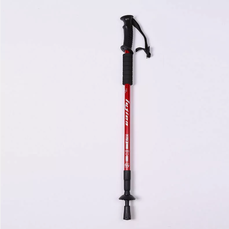 Lightweight Hiking Trekking Poles Walking Stick Anti Shock Adjustable Camping