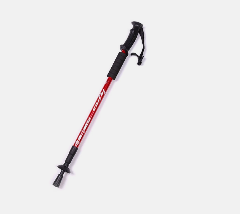 Lightweight Hiking Trekking Poles Walking Stick Anti Shock Adjustable Camping