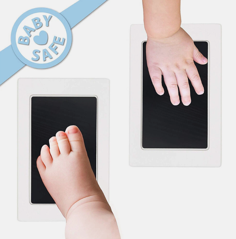 Inkless Wipe Hand and Foot Print Kit Newborn Christening Baby Pet Keepsake Gift