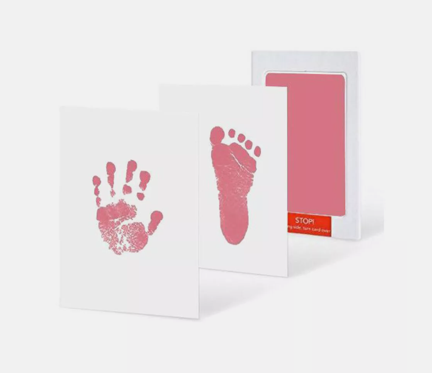 Inkless Wipe Hand and Foot Print Kit Newborn Christening Baby Pet Keepsake Gift