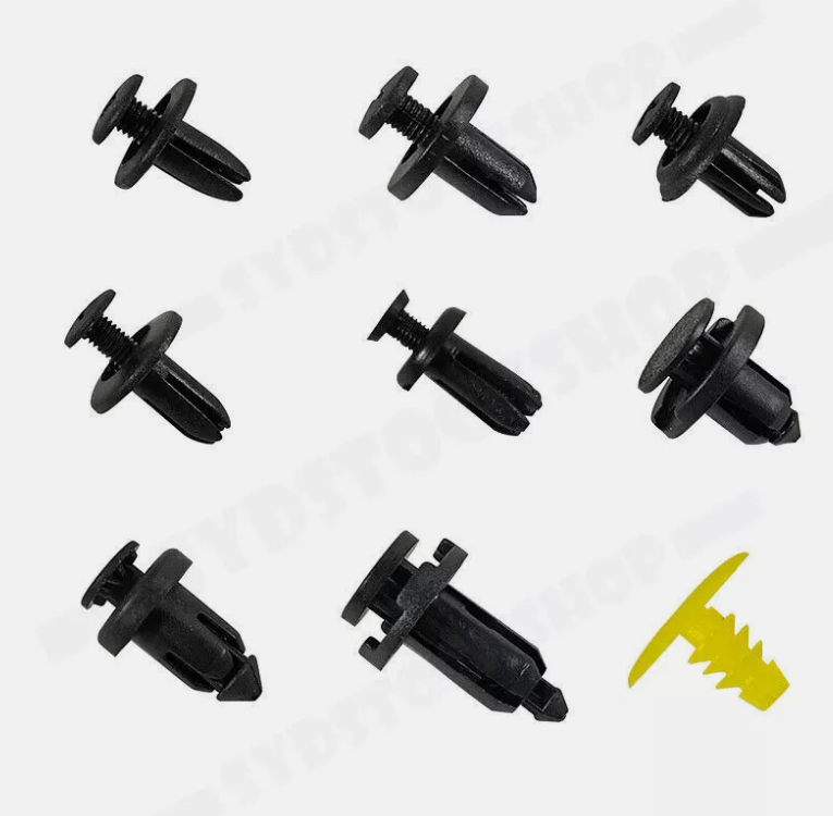 855X Car Trim Body Clips Kit Rivets Retainer Auto Panel Bumper Plastic Fastener