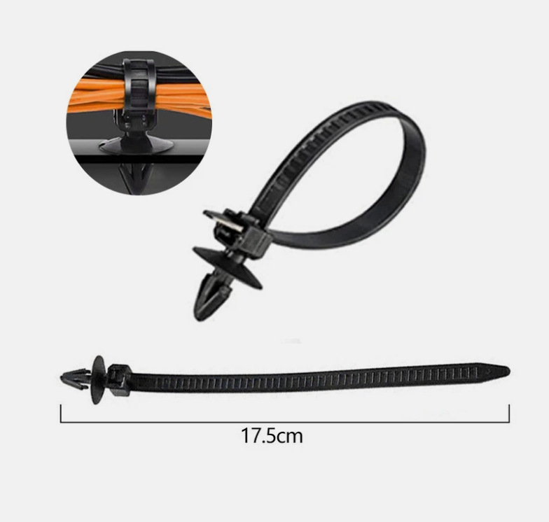 855X Car Trim Body Clips Kit Rivets Retainer Auto Panel Bumper Plastic Fastener