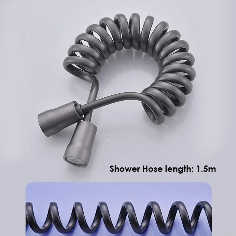 ABS Handheld Douche Bidet Toilet Spray Shower Shattaf Diverter Telescopic Hose