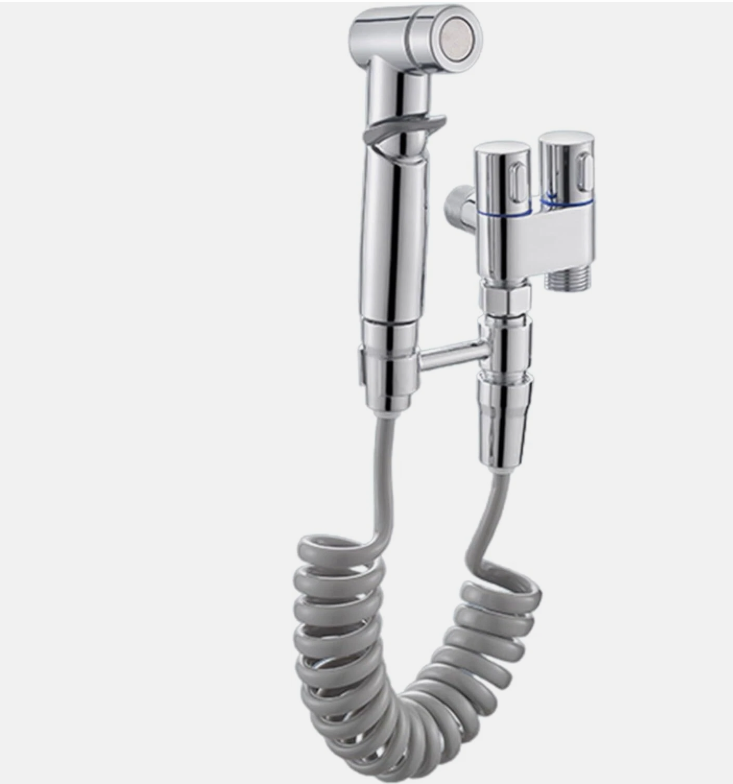 ABS Handheld Douche Bidet Toilet Spray Shower Shattaf Diverter Telescopic Hose