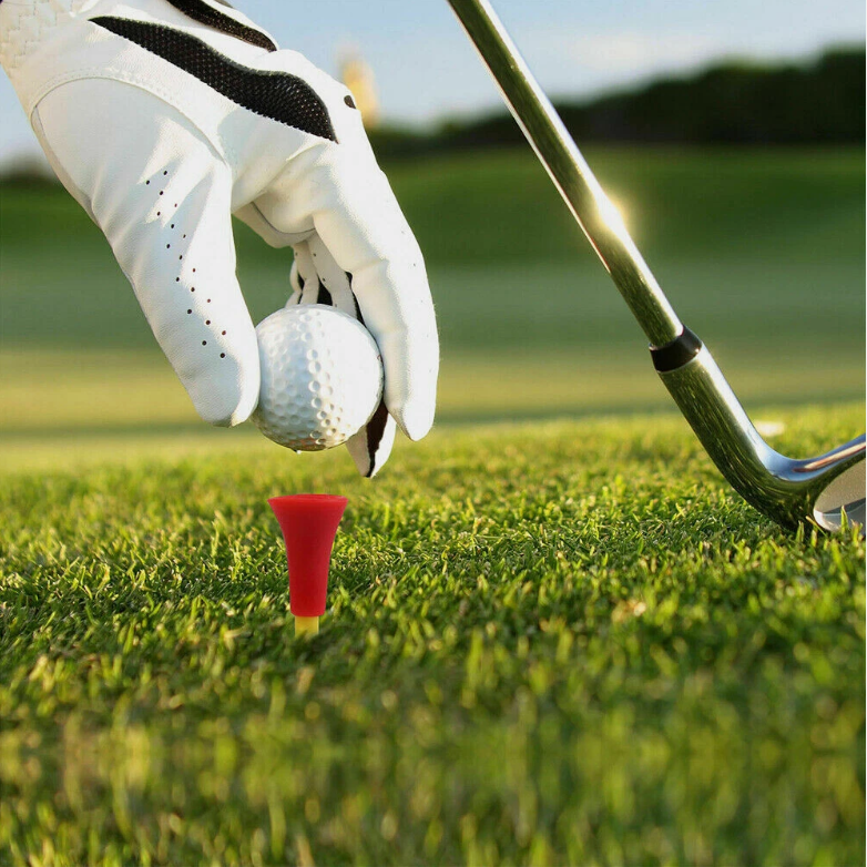 110Pcs Plastic & Rubber Cushion Top Golf Tees 83mm High Quality Fast Dispatch
