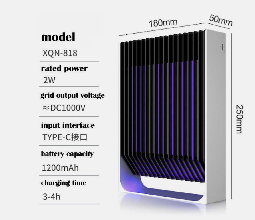 Mosquito Killer Lamp Insect Bug Zapper UV Light Outdoor Indoor Low Noise