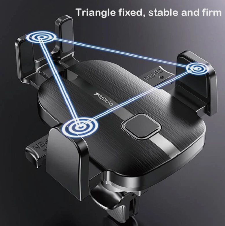 Car Phone Holder Mount Air Vent Grip Lock System Rotation For iPhone Samsung AU