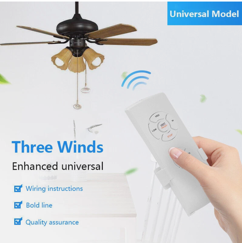 Ceiling Fan Lamp Remote Controller Kit Timing Wireless Intelligent Switch AU