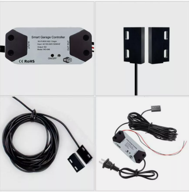 WIFI Smart Garage Door Opener Wireless APP Phone Remote Voice Controller Switch
