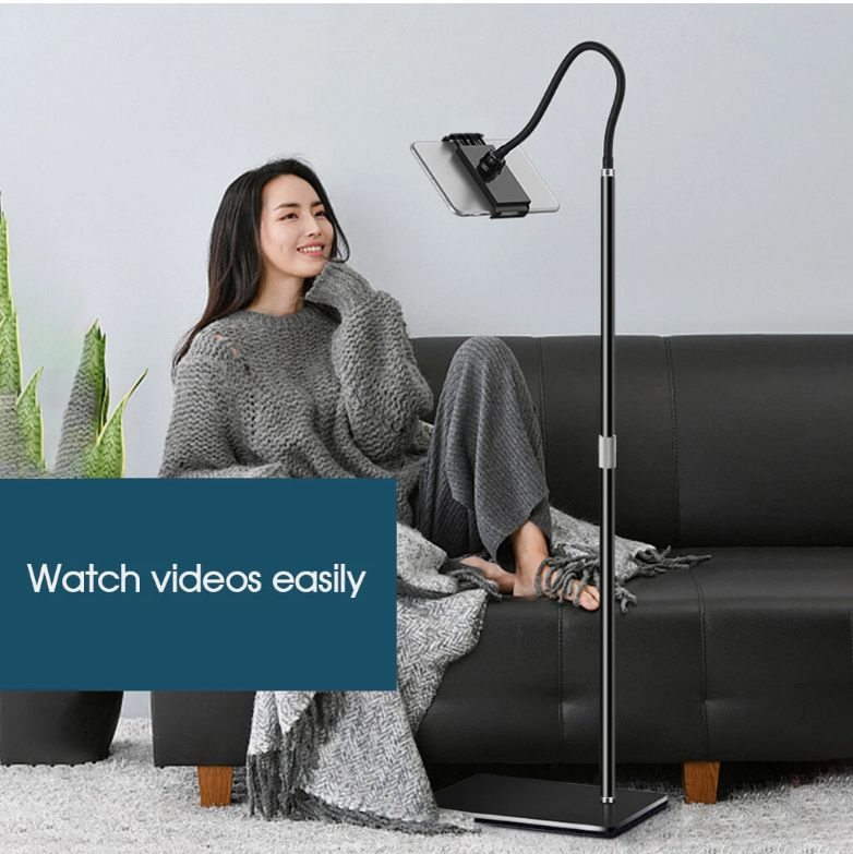 Adjustable Floor Stand Bed Lazy Mount Holder Arm Bracket For Phone Tablet iPad