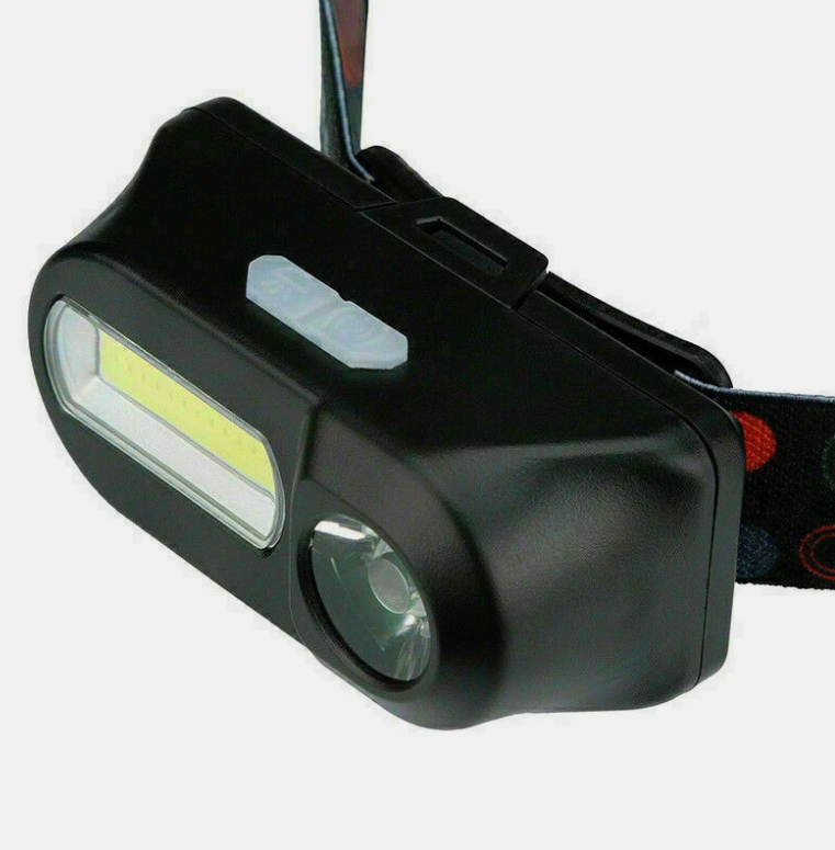 2X Bright Waterproof HeadTorch Headlight LED USB Rechargeable Headlamp Fish