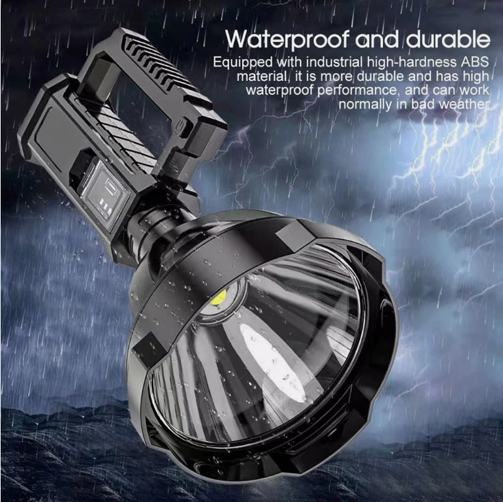 4 mode USB Rechargeable, LED Spotlight Flashlights, High Lumens, Upgraded XHP50