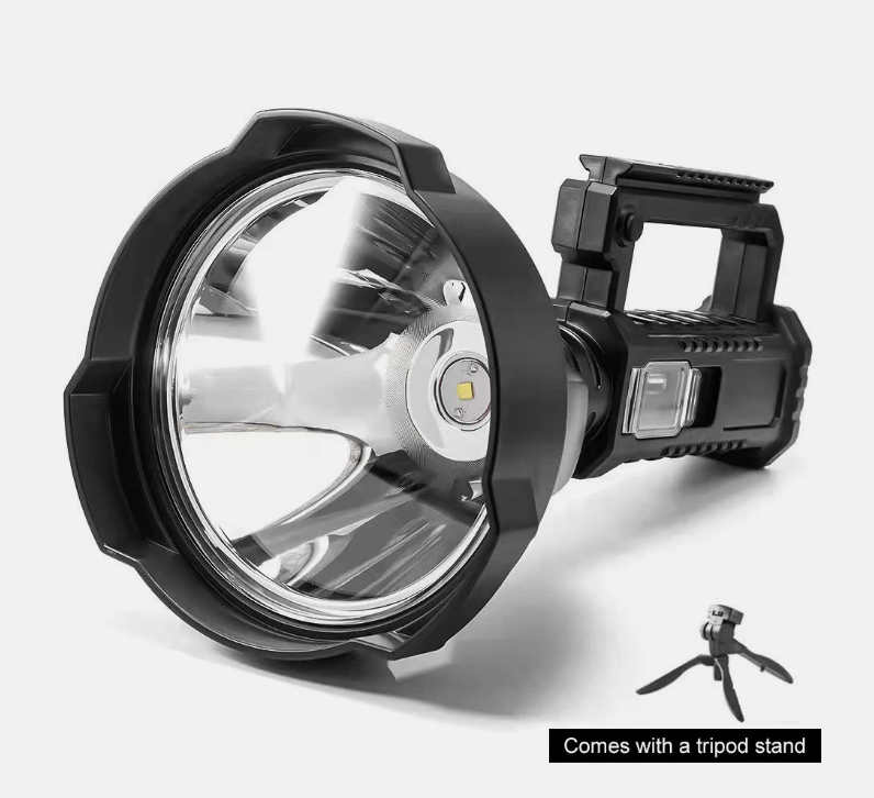 4 mode USB Rechargeable, LED Spotlight Flashlights, High Lumens, Upgraded XHP50