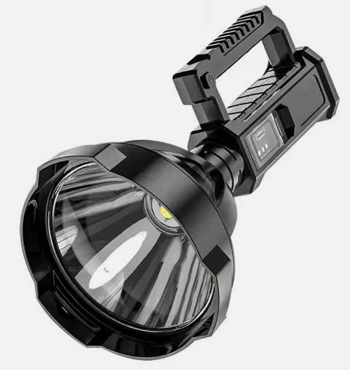 4 mode USB Rechargeable, LED Spotlight Flashlights, High Lumens, Upgraded XHP50