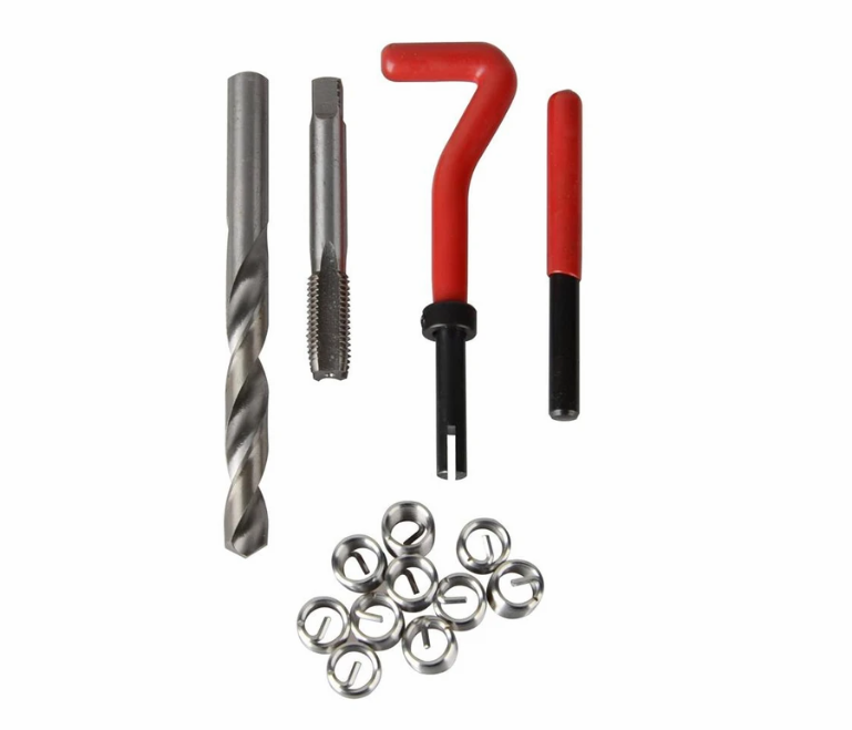 131pcs Metric Helicoil Thread Repair Kit with Drill Tools