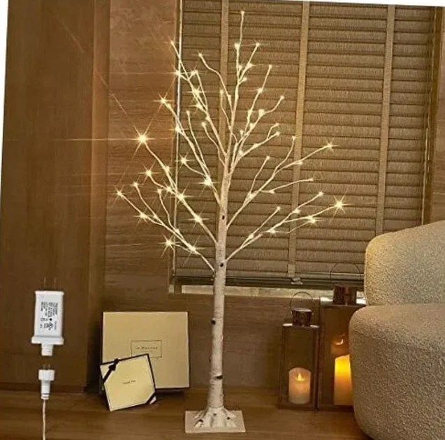 1.8M LED Decorative Tree Lights for Bedroom Christmas Landscaping