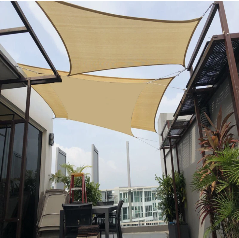 Sun Shade Sail Fixing Hardware Accessories Kit Garden Patio Sunscreen Canopy