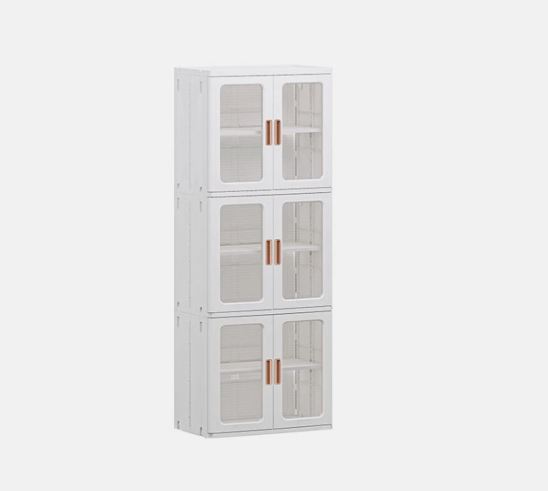 Storage Boxes Foldable Transparent Living Room Bedroom Storage Organizer