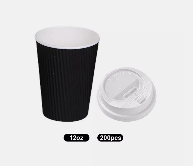 Disposable Coffee Cups Bulk Takeaway Paper Triple Wall Take Away 8oz/120z