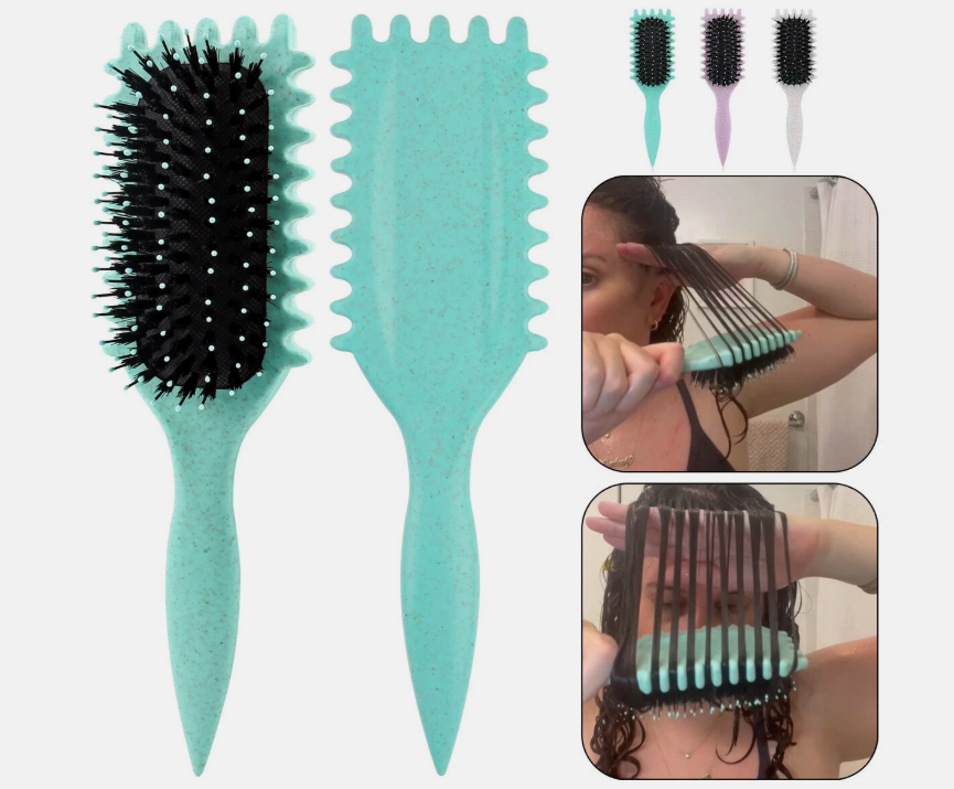 Women Curl Define Styling Defining Brush Hair Stylishing Tool Curl Brush