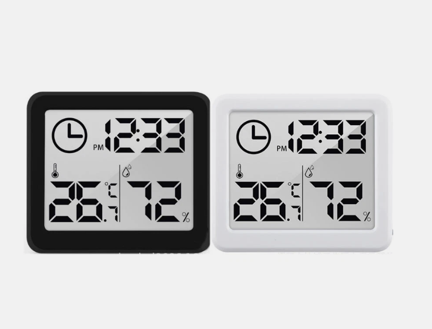 Digital Thermometer Humidity Meter Room Temperature Indoor LCD Hygrometer