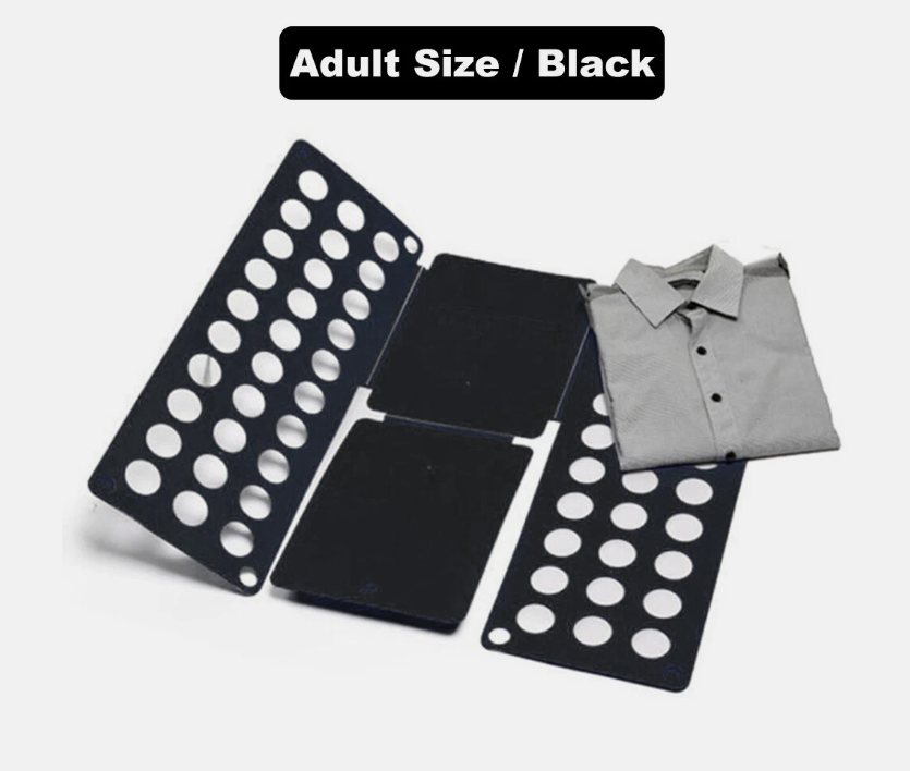 Clothes T Shirt Top Folder Magic Folding Board Flip Fold Laundry Organizer