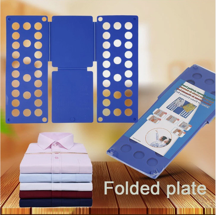 Clothes T Shirt Top Folder Magic Folding Board Flip Fold Laundry Organizer