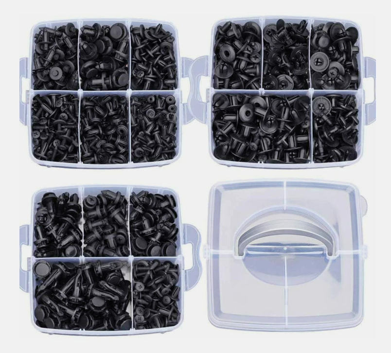 795PCS Car Body Trim Clips Retainer Bumper Auto Panel Push Plastic Fastener Kit