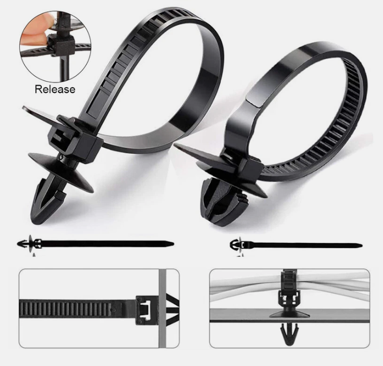 795PCS Car Body Trim Clips Retainer Bumper Auto Panel Push Plastic Fastener Kit