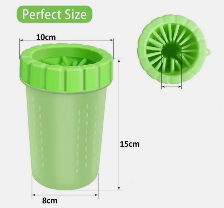 1/2/3x Large Dog Paw Cleaner Cup Portable Pet Foot Washer for Golden Retriever