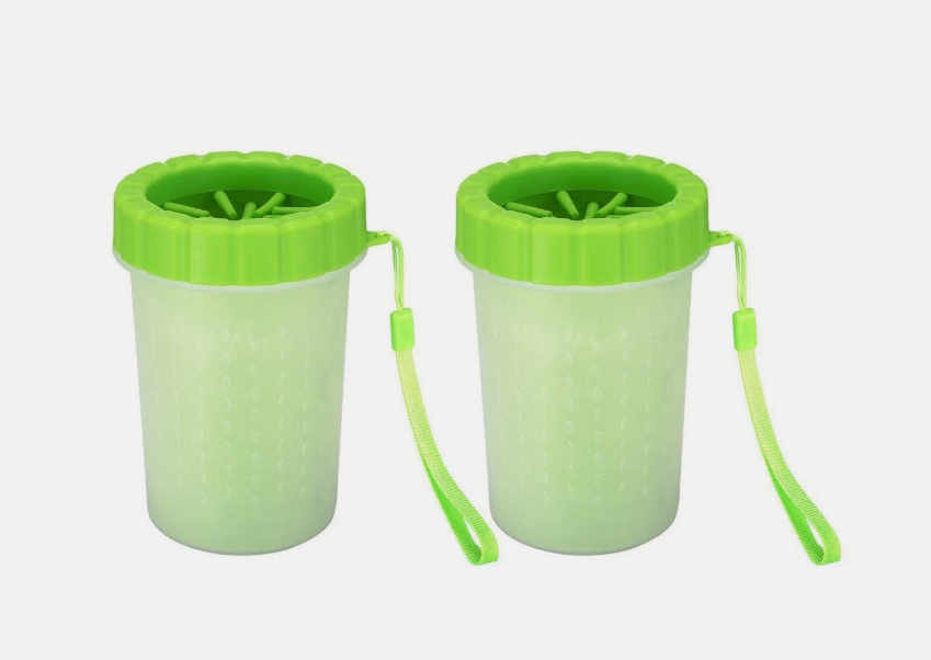 1/2/3x Large Dog Paw Cleaner Cup Portable Pet Foot Washer for Golden Retriever