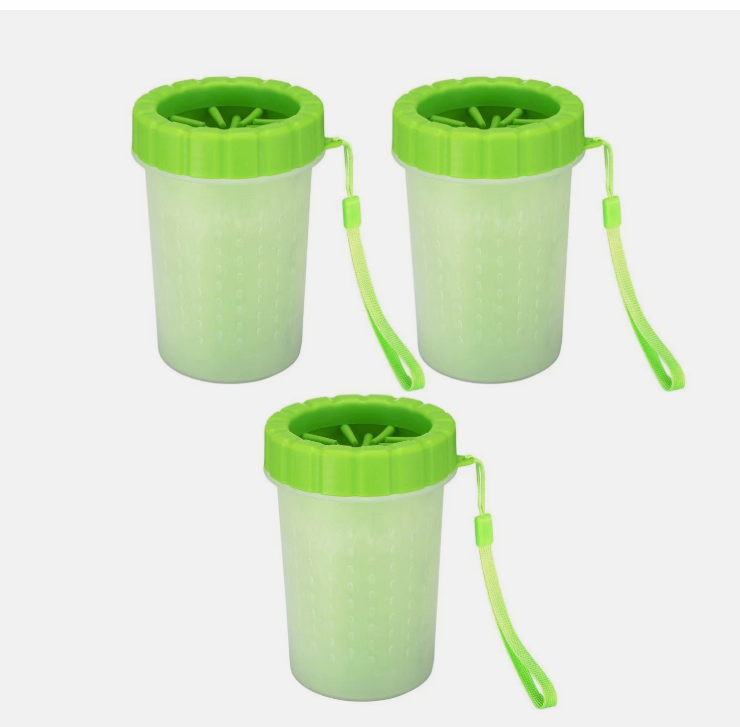 1/2/3x Large Dog Paw Cleaner Cup Portable Pet Foot Washer for Golden Retriever
