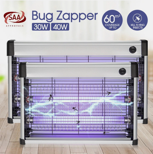 Mosquito Killer Lamp Insect Bug Zapper UV Light Outdoor Indoor Low Noise