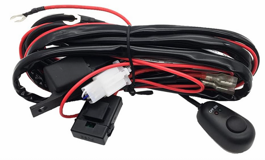 2M Universal Wiring Kit 12V 40A Switch Relay for LED Spot/Flood Light Bar