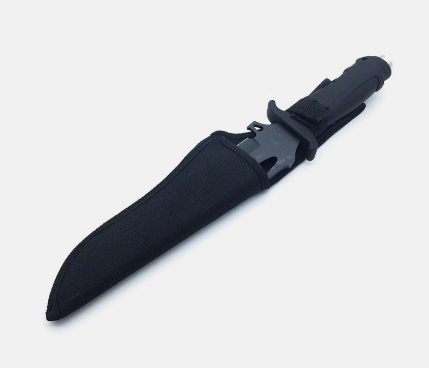 Camping Tactical Razor Sharp Survival Knife Bowie Pig Sticker With Nylon Sheath