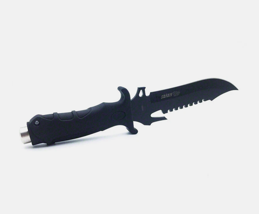 Camping Tactical Razor Sharp Survival Knife Bowie Pig Sticker With Nylon Sheath