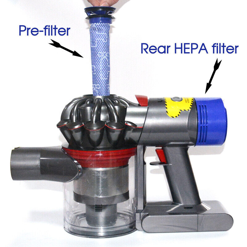 For Dyson V6 V7 V8 Filter Kit Absolute Animal Motorhead Trigger Replacement Hepa