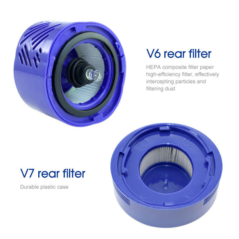 For Dyson V6 V7 V8 Filter Kit Absolute Animal Motorhead Trigger Replacement Hepa