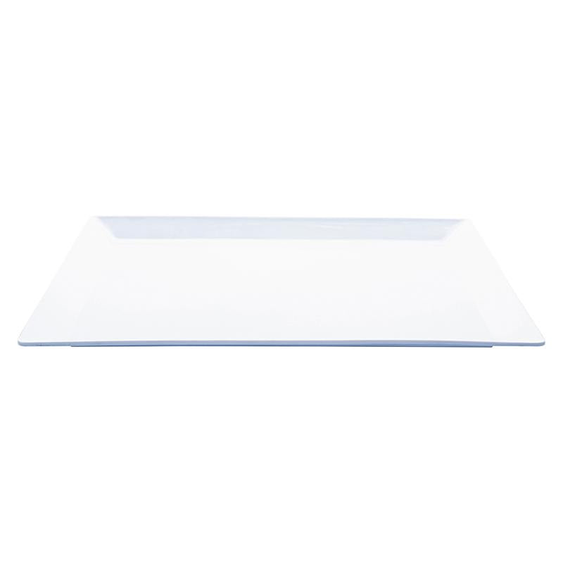 Melamine Platter Tray Ractangular 43cm x 34cm x 2.5cm - White