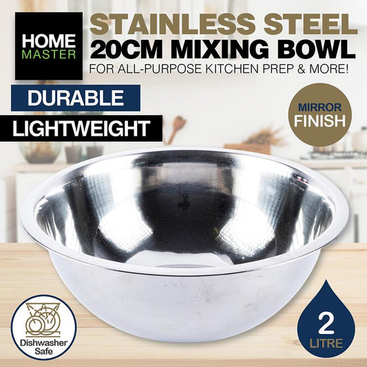 Mixing Bowl Stainless Steel 20cm - 2L / 26CM - 2.5 L