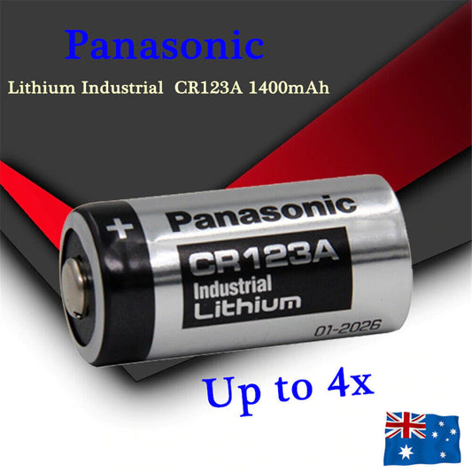 Panasonic 3V CR123A CR17345 Lithium Battery CR123 DL123A EL123A for Arlo Camera