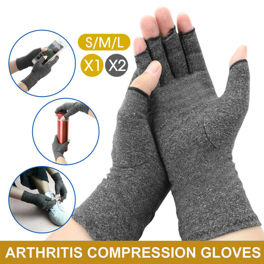 Compression Joint Finger Pain Arthritis Gloves Relief Hand Wrist Support Brace