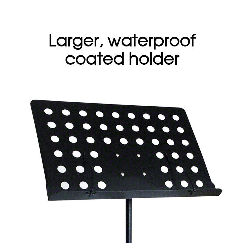 Heavy Duty Large Metal Adjustable Music Conductor Folding Music Sheet Stand AU